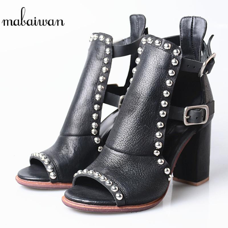 Mabaiwan Breathable Sandals Summer Thin High Heels Boots Genuine Leather Wedding Dress Shoes Women Open Toe Ankle Strap Pumps, Black
Mabaiwan Breathable Sandals Summer Thin High Heels Boots Genuine Leather Wedding Dress Shoes Women Open Toe Ankle Strap Pumps, Black