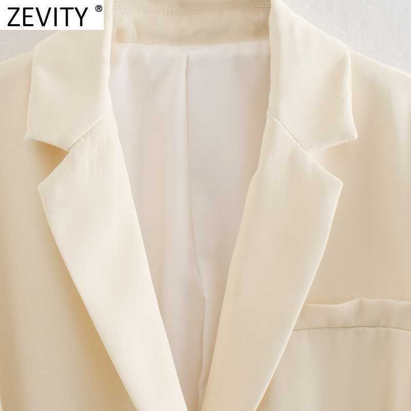 Zevity Women Elegant Notched Collar Solid Collar Business Shirtdress Female Long Sleeve Patchwork Vestido Chic Dresses DS8257 210603