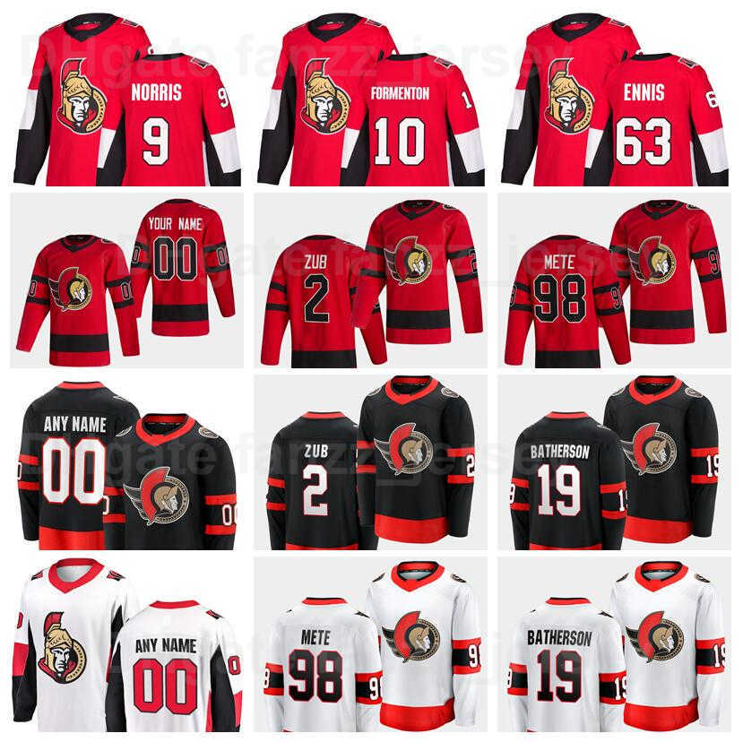 Ottawa Senators Hockey 2 Artem Zub Jersey 98 Victor Mete 10 Alex Formenton 19 Drake Batherson 9 Josh Norris 63 Tyler Ennis Stitched Reverse Retro Home Red Black White
Ottawa Senators Hockey 2 Artem Zub Jersey 98 Victor Mete 10 Alex Formenton 19 Drake Batherson 9 Josh Norris 63 Tyler Ennis Stitched Reverse Retro Home Red Black White