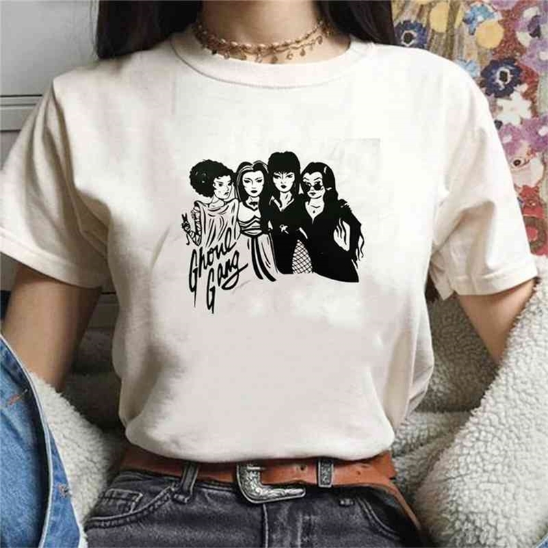 Ivory Ghoul Gang Graphic Tee Unisex Women Men Goth Harajuku Summer Fashion Short Sleeve Cotton Streetwear Tee Shirt Femme 210518, White
Ivory Ghoul Gang Graphic Tee Unisex Women Men Goth Harajuku Summer Fashion Short Sleeve Cotton Streetwear Tee Shirt Femme 210518, White