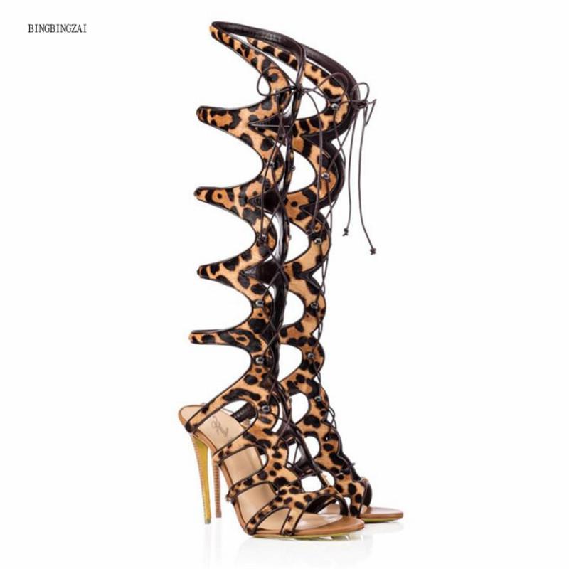 Leopard Print Women's Sandals Authentic Ladies High Heels Banquet Shoes 12CM Stiletto Size 3-14 15, Black
Leopard Print Women's Sandals Authentic Ladies High Heels Banquet Shoes 12CM Stiletto Size 3-14 15, Black