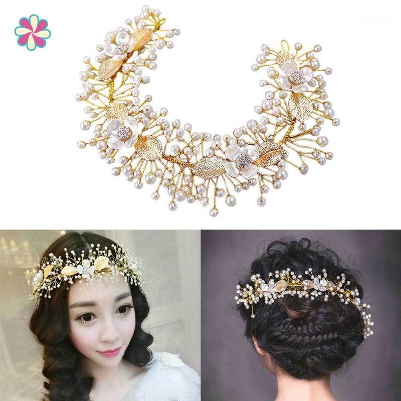 Long Hair Band Metal Leave Headdress Pearl Tiaras Women Girl Headband Headpiece Jewelry W118 Clips & Barrettes, Golden;silver
Long Hair Band Metal Leave Headdress Pearl Tiaras Women Girl Headband Headpiece Jewelry W118 Clips & Barrettes, Golden;silver