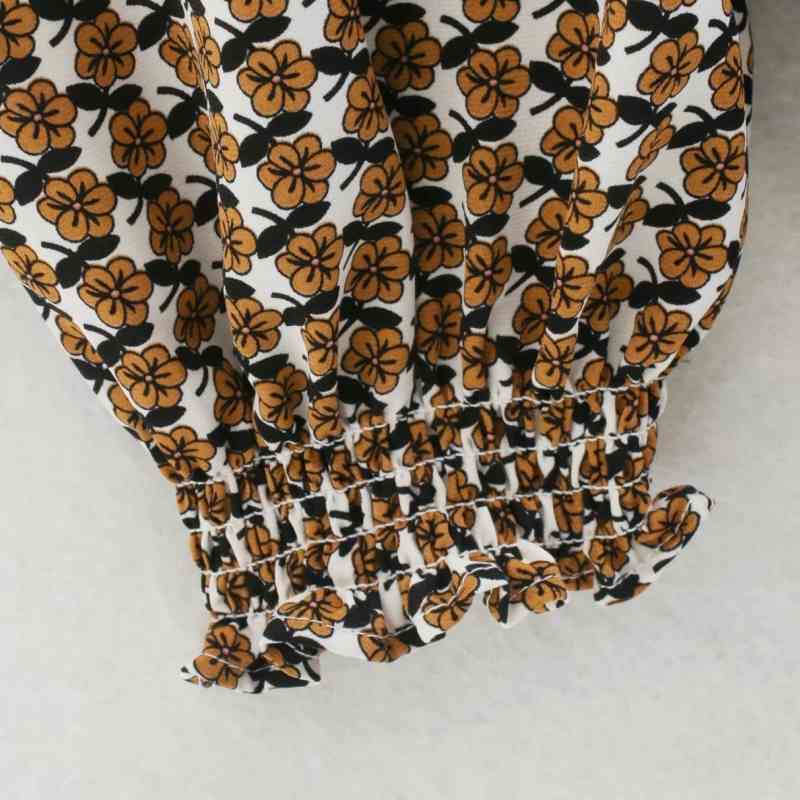 Spring Women Flower Print Ruffled Collar Mini Shirt Dress Female Lantern Sleeve Clothes Casual Lady Loose Vestido D7139 210430