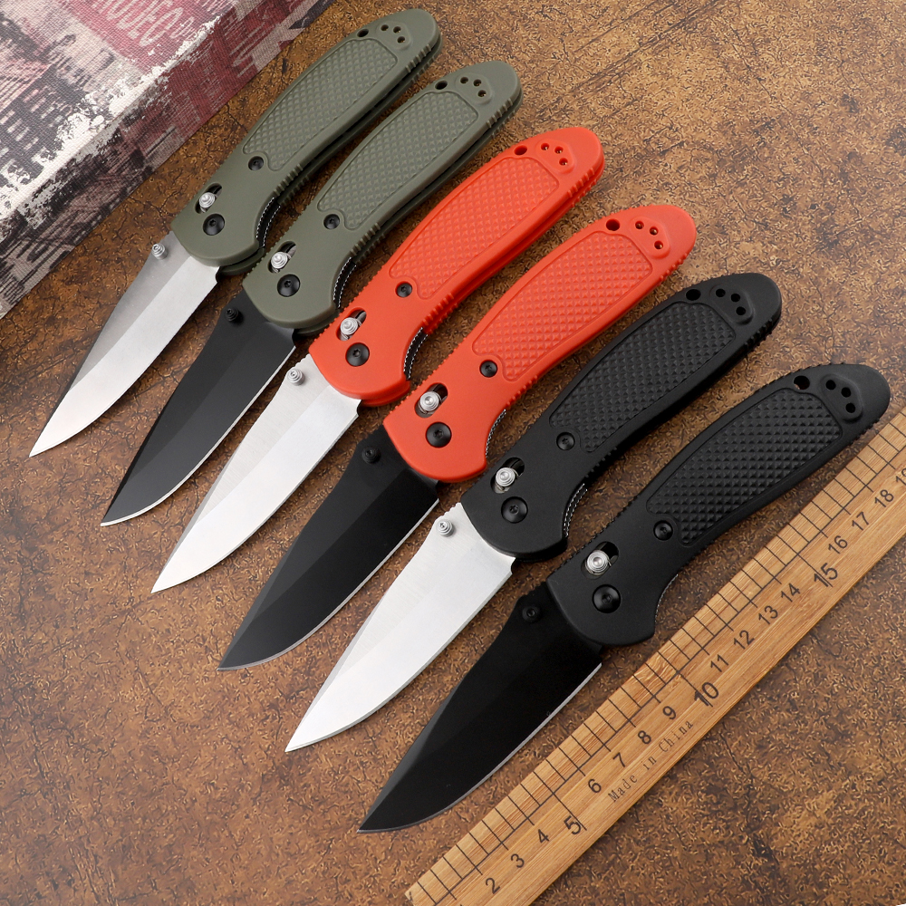 Outdoor tactics 551/550 portable pocket nylon fiber handle printed 154CM blade hunting camping self-defense fruit folding knife
Outdoor tactics 551/550 portable pocket nylon fiber handle printed 154CM blade hunting camping self-defense fruit folding knife