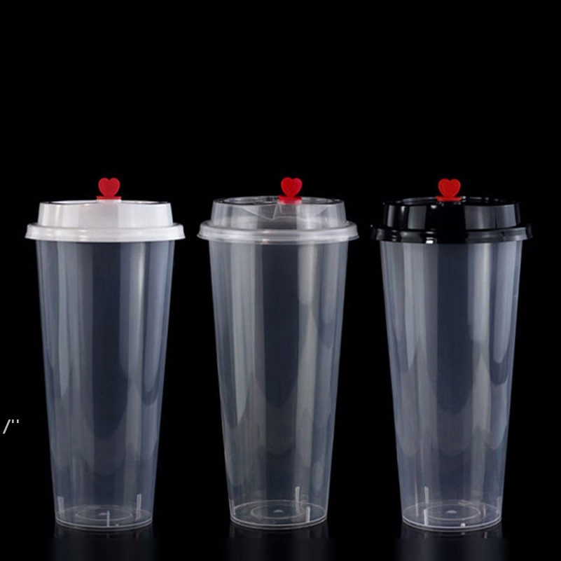 700ml 24oz Disposable Plastic Cups Dinnerware Cold drinks Juice Cup Thicken Transparent Drink Mug With Lid by sea BWD11709
700ml 24oz Disposable Plastic Cups Dinnerware Cold drinks Juice Cup Thicken Transparent Drink Mug With Lid by sea BWD11709