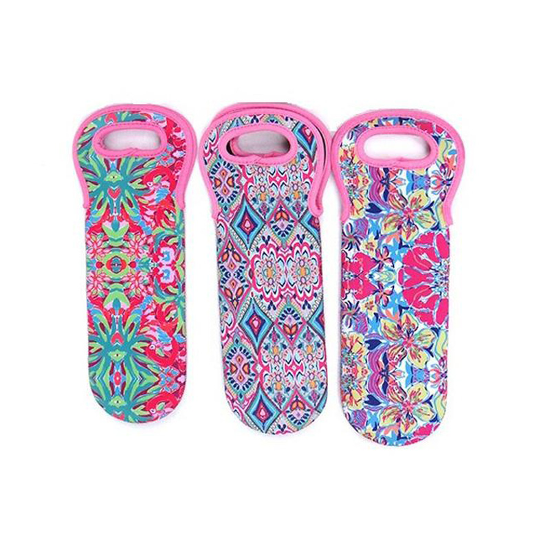 insulated lilly printing neoprene 750ml Red wine bottle sleeve Single beer Champagne bottle cooler bag Lilli ZHL5355
insulated lilly printing neoprene 750ml Red wine bottle sleeve Single beer Champagne bottle cooler bag Lilli ZHL5355