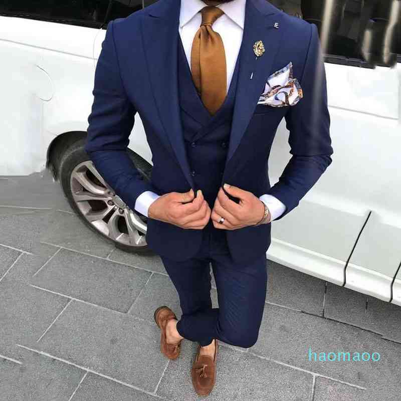 Men's Suits & Blazers Fashion-Latest Coat Pant Navy Blue Men for Wedding Prom Man Groom Tuxedos Terno Masculino Costume Homme 3 pi, Beige
Men's Suits & Blazers Fashion-Latest Coat Pant Navy Blue Men for Wedding Prom Man Groom Tuxedos Terno Masculino Costume Homme 3 pi, Beige