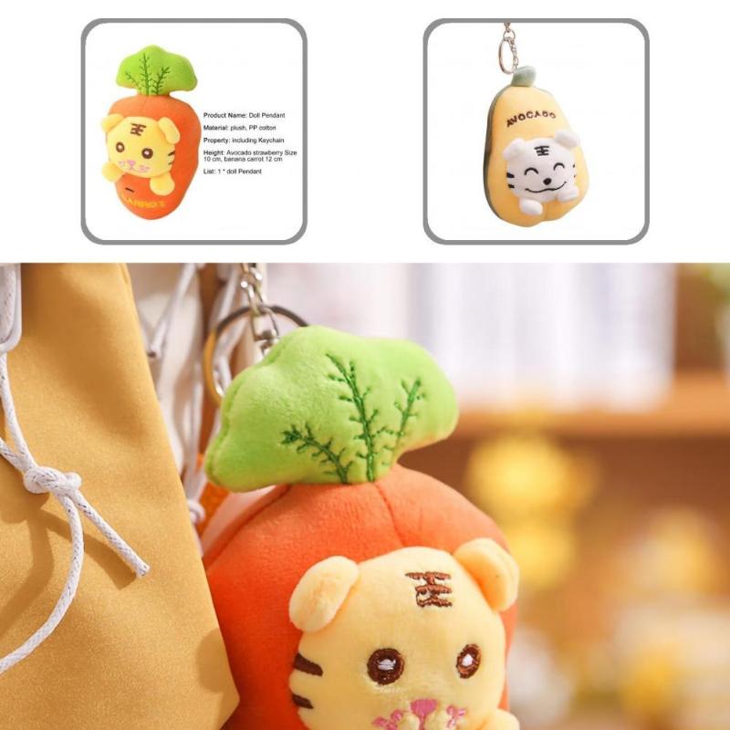 Keychains Smooth Surface Cute Zodiac Tiger Plush Pendant Easy-carrying Keychain Vivid For Car
Keychains Smooth Surface Cute Zodiac Tiger Plush Pendant Easy-carrying Keychain Vivid For Car