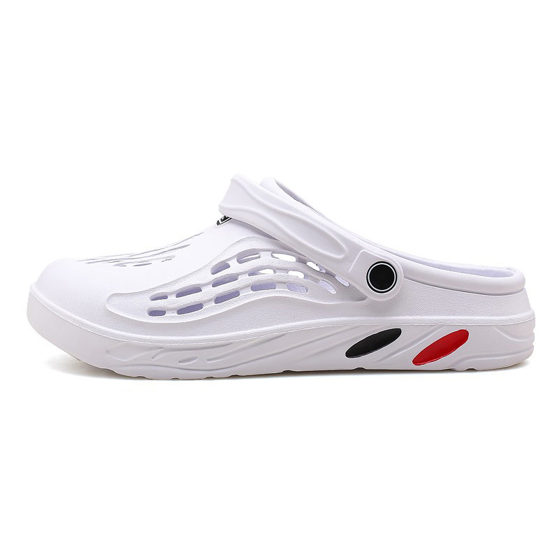 2021 Women Men Sandals Student Sports Outdoor Shoes Black White Red Grey Blue S…
