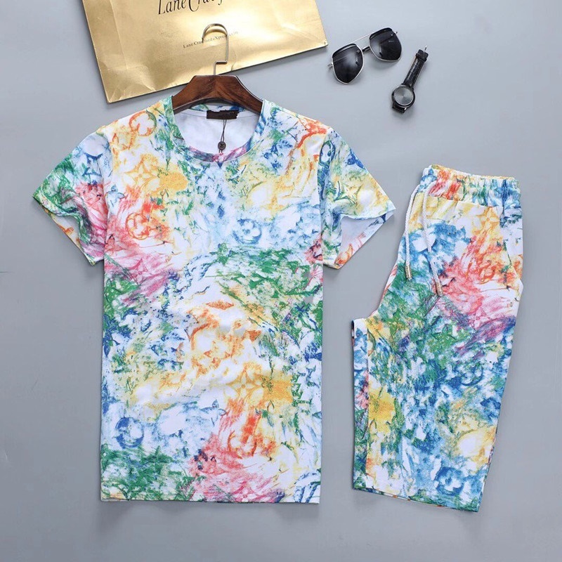 New men's fashion men's short suit letter printing summer sportswear short-sleeved pullover jogging pants suit O-neck T-shirt + shorts
New men's fashion men's short suit letter printing summer sportswear short-sleeved pullover jogging pants suit O-neck T-shirt + shorts