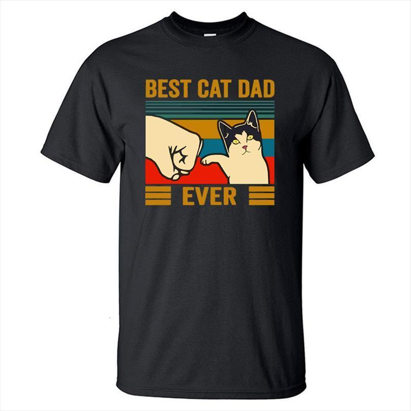 cat dad ever summer mens cotton short sleeve fashion cute streetwear animal cats male casual, White;black
cat dad ever summer mens cotton short sleeve fashion cute streetwear animal cats male casual, White;black