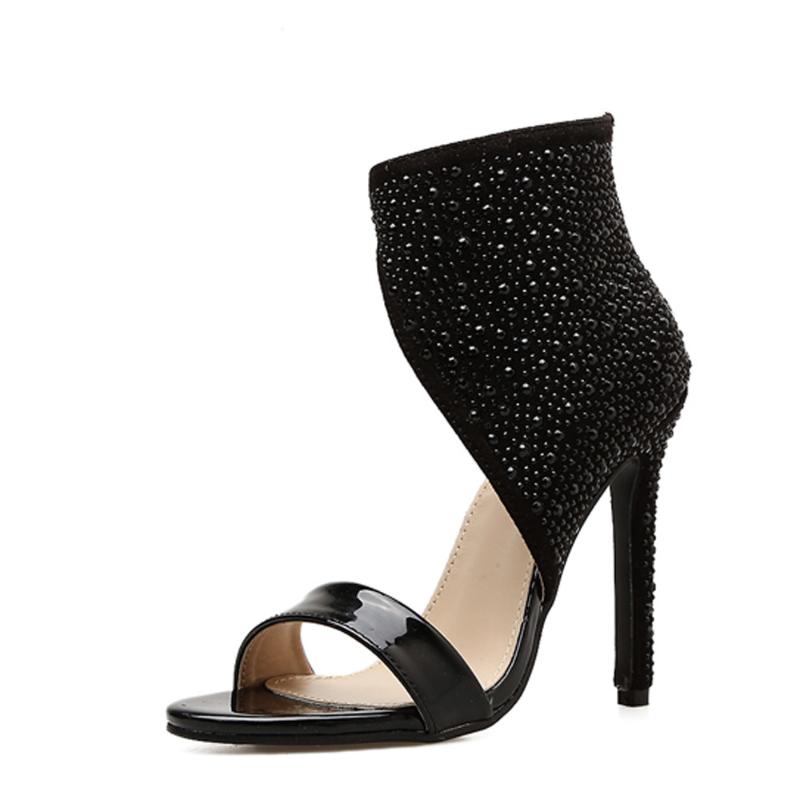 Dress Shoes Women Pumps Spring Diamond Peep Toe High Heels Ladies Wedding, Black
Dress Shoes Women Pumps Spring Diamond Peep Toe High Heels Ladies Wedding, Black