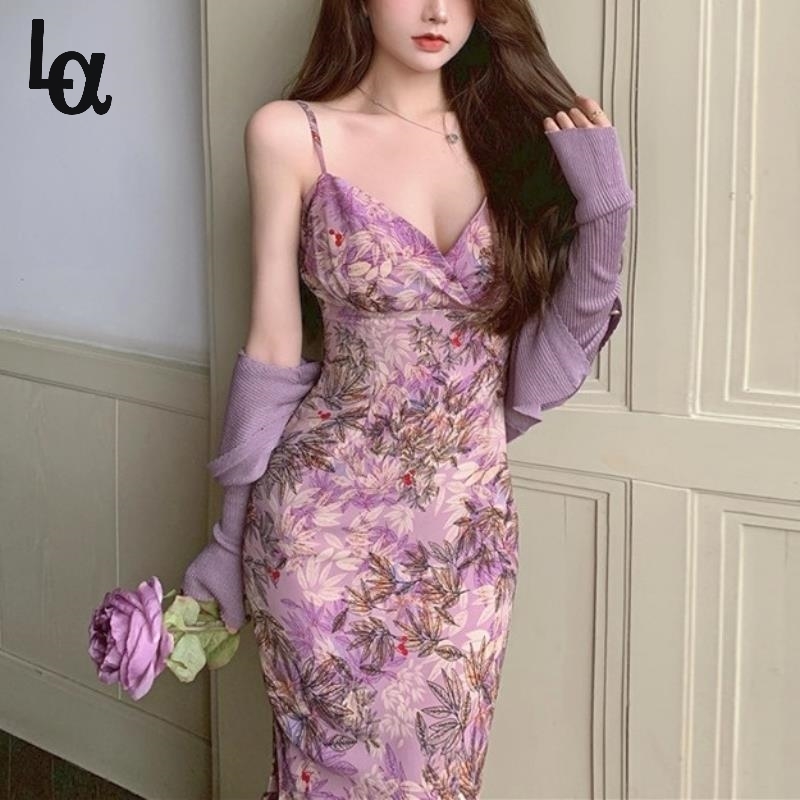 Summer Vintage Strap Dress Women Elegant Floral Y2k V-neck Casual Sexy Midi Slim Sweet Party Club Beach 210519, Purple top
Summer Vintage Strap Dress Women Elegant Floral Y2k V-neck Casual Sexy Midi Slim Sweet Party Club Beach 210519, Purple top
