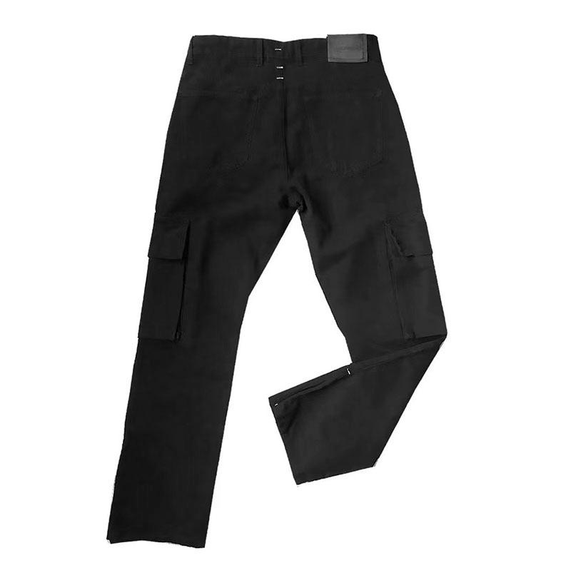 Men's Pants 2021 High Quality ASKYURSELF Trousers Men Loose Street Overalls Tooling Breasted