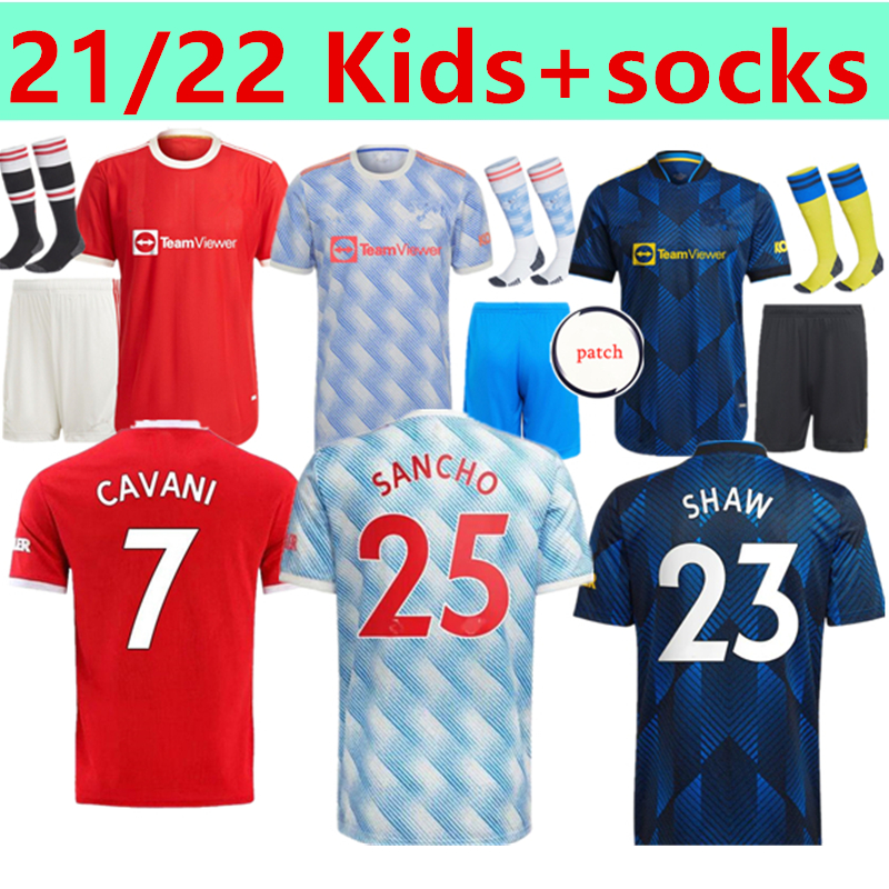 Kids 21 22 SANCHO RASHFORD jerseys MANCHESter POGBA CAVANI MARTIAL SHAW VAN DE BEEK B. FERNANDES LINGARD UNITED GREENWOOD UTD soccer football shirt man+socks, 21/22 away
Kids 21 22 SANCHO RASHFORD jerseys MANCHESter POGBA CAVANI MARTIAL SHAW VAN DE BEEK B. FERNANDES LINGARD UNITED GREENWOOD UTD soccer football shirt man+socks, 21/22 away