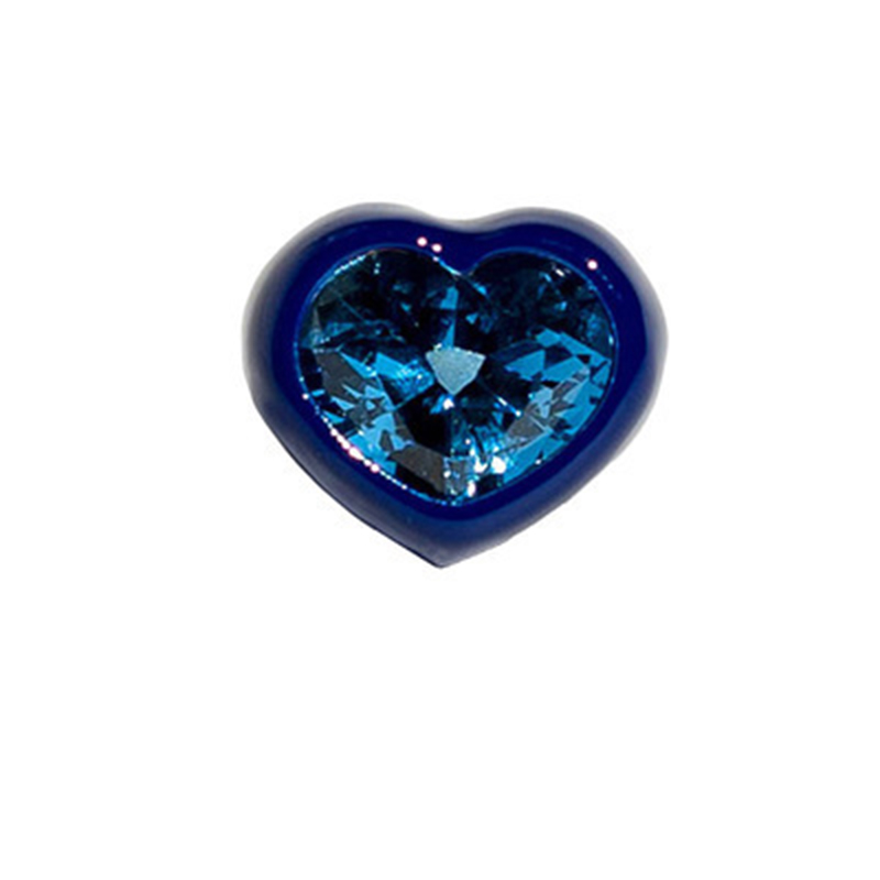 Acrylic Resin Rhinestone Rings Sparkling Heart Crystal Zircon Opening Adjustable Ring for Women Girls Jewelry
