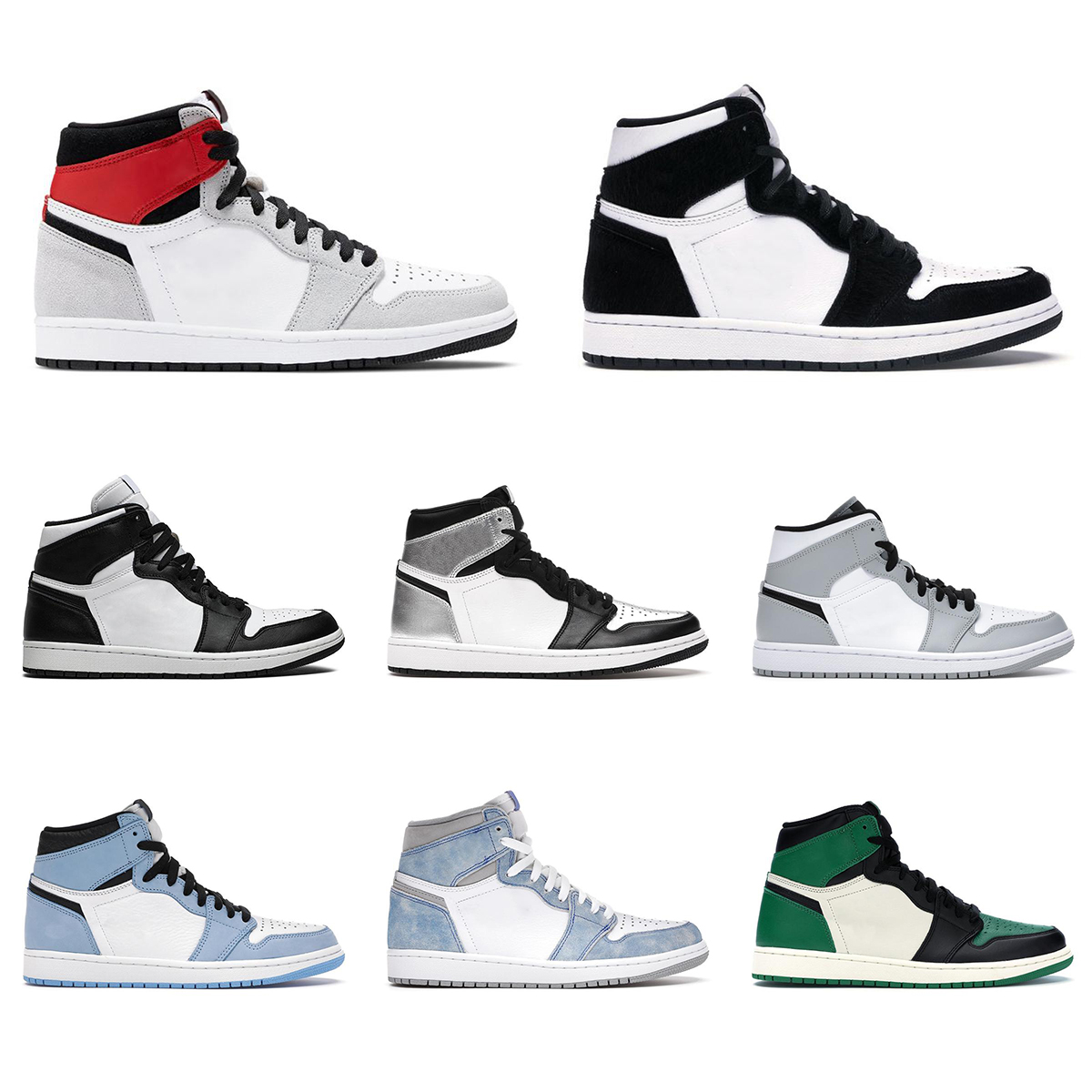 2021 Top Quality factory_footwear With Box Jumpman 1 1s Mens Obsidian UNC Twist Lucky Green Women Sneakers Sports Trainers
2021 Top Quality factory_footwear With Box Jumpman 1 1s Mens Obsidian UNC Twist Lucky Green Women Sneakers Sports Trainers