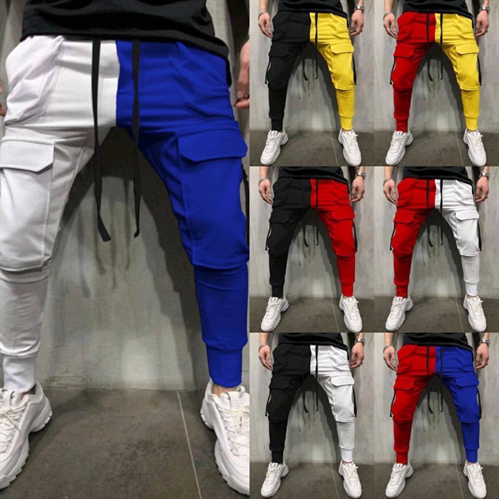 sweatpants patchwork contrast color trousers women pant hip hop track streetwear slim joggers male casual multi pocket pantalones, Black
sweatpants patchwork contrast color trousers women pant hip hop track streetwear slim joggers male casual multi pocket pantalones, Black