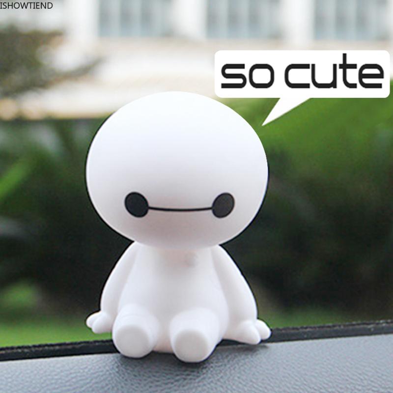 Interior Decorations Plastic Fiber Creative Car Shaking Toy Big White Decoration Robot Doll Pendulum Model Accessories
Interior Decorations Plastic Fiber Creative Car Shaking Toy Big White Decoration Robot Doll Pendulum Model Accessories