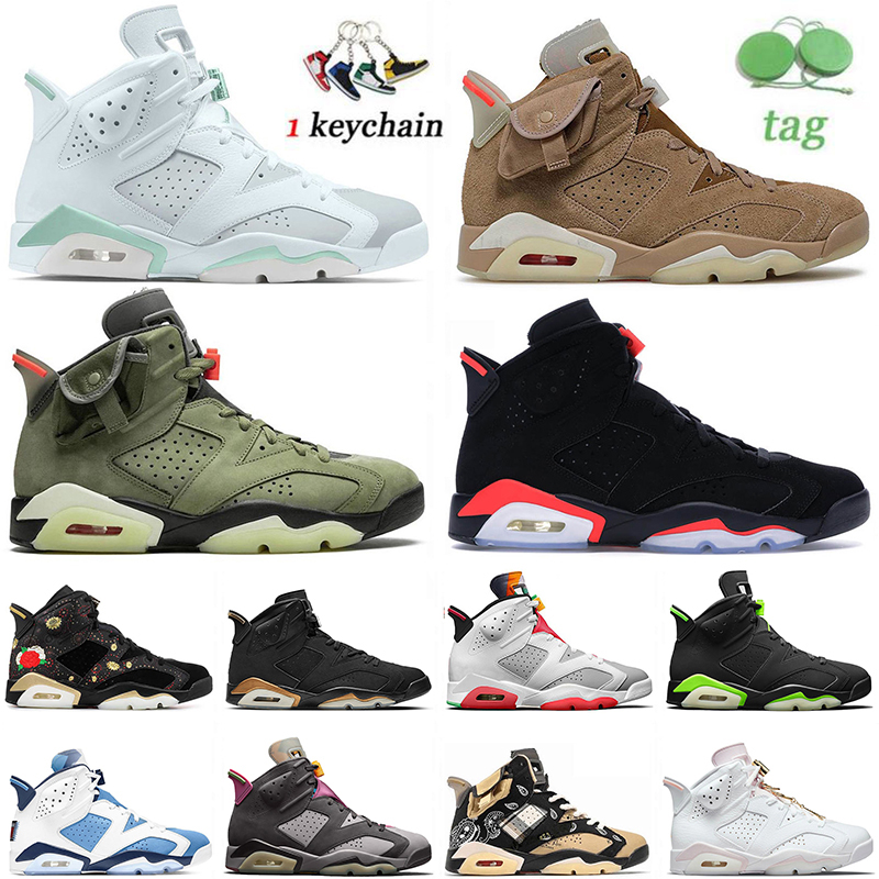 Travis British Khaki 6s Basketball Shoes Jumpman UNC Tiffany Blue Gold Hoops Carmine Black Infrared Bordeaux Hare Mens Trainers Sneakers
Travis British Khaki 6s Basketball Shoes Jumpman UNC Tiffany Blue Gold Hoops Carmine Black Infrared Bordeaux Hare Mens Trainers Sneakers