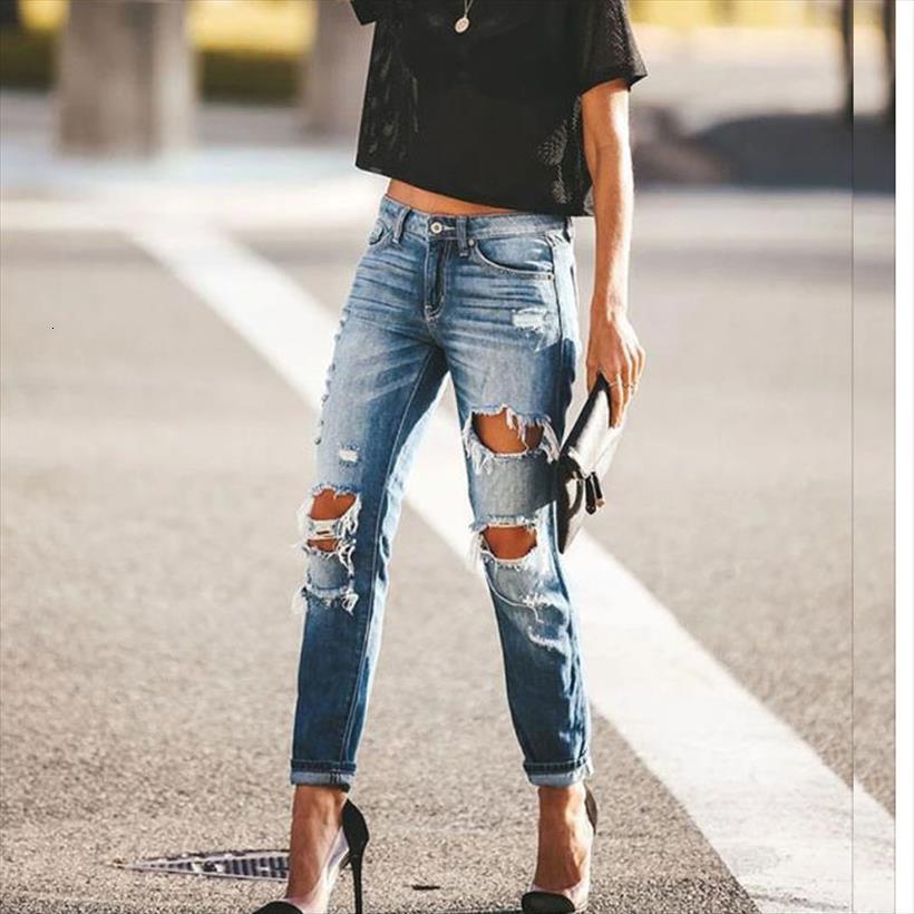 spring and summer retro womens jeans ripped pants fashion loose waist ladies blue for women plus size
spring and summer retro womens jeans ripped pants fashion loose waist ladies blue for women plus size