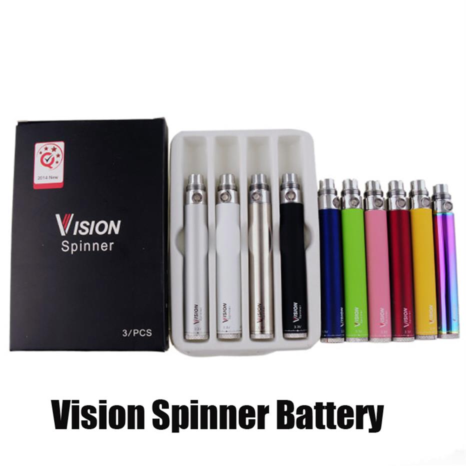 Vision Spinner Preheat Battery 650/900/1100/1300mAh Ego C Twist Variable Voltage VV Vape Pen For CE4 510 Thread Nautilus Mini Protank 3a38
Vision Spinner Preheat Battery 650/900/1100/1300mAh Ego C Twist Variable Voltage VV Vape Pen For CE4 510 Thread Nautilus Mini Protank 3a38