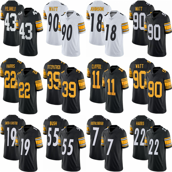 90 TJ Watt 22 Najee Harris 10 Mitchell Trubisky Mens Women Youth Football Jerseys 7 Ben Roethlisberger Minkah Fitzpatrick Diontae Johnson Devin Bush Pat Freiermuth
90 TJ Watt 22 Najee Harris 10 Mitchell Trubisky Mens Women Youth Football Jerseys 7 Ben Roethlisberger Minkah Fitzpatrick Diontae Johnson Devin Bush Pat Freiermuth