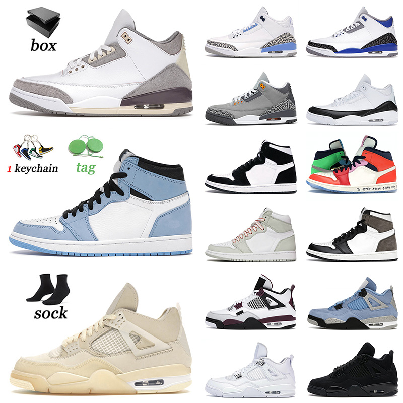 University Blue 1s Mens Basketball Shoes Medium Grey III Jumpman 4s Sail Black Cat Chicago UNC Pure Money Bred Men Womens Trainers Sneakers SIZE 13 With Box, C25 taupe haze 40-47
University Blue 1s Mens Basketball Shoes Medium Grey III Jumpman 4s Sail Black Cat Chicago UNC Pure Money Bred Men Womens Trainers Sneakers SIZE 13 With Box, C25 taupe haze 40-47