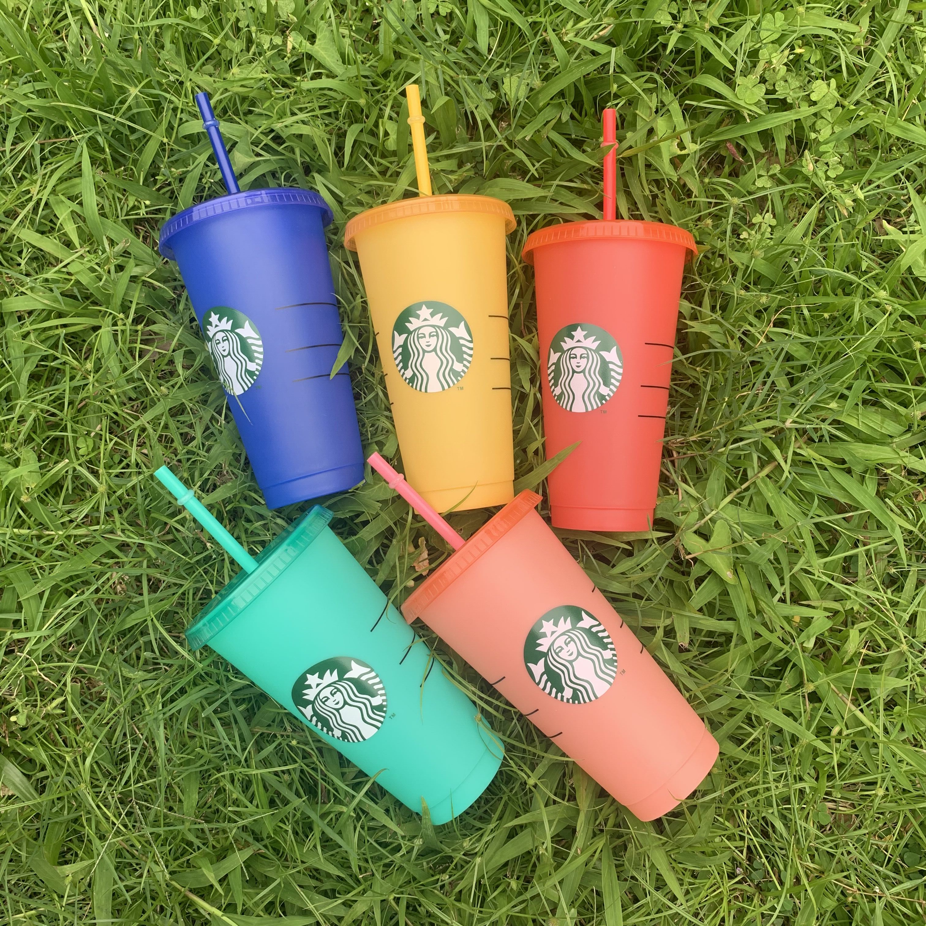 Ship By DHL Free Starbucks 24OZ/710ml Plastic Tumbler Reusable Clear Drinking Flat Bottom Cup Pillar Shape Lid Straw Mug Bardian, Write color after purchase
Ship By DHL Free Starbucks 24OZ/710ml Plastic Tumbler Reusable Clear Drinking Flat Bottom Cup Pillar Shape Lid Straw Mug Bardian, Write color after purchase
