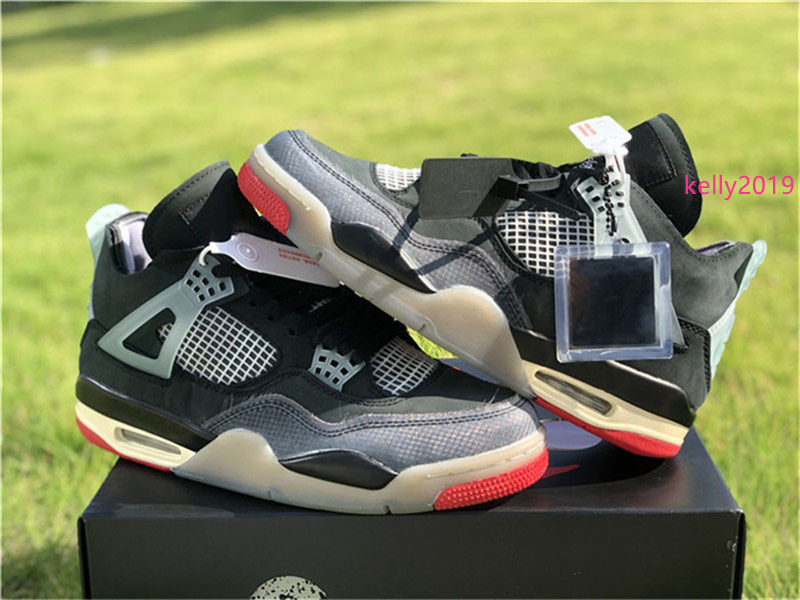 Hottest Off 4 Bred SP WMNS Sail 4S Virgil Ablohs Men Basketball Shoes Muslin White Black Zapatos Sneakers With Box
Hottest Off 4 Bred SP WMNS Sail 4S Virgil Ablohs Men Basketball Shoes Muslin White Black Zapatos Sneakers With Box
