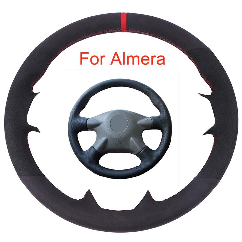 Steering Wheel Covers Car Cove For Almera N16 Pathfinder Primera XTrail Samsung SM3 Suede Leather
Steering Wheel Covers Car Cove For Almera N16 Pathfinder Primera XTrail Samsung SM3 Suede Leather