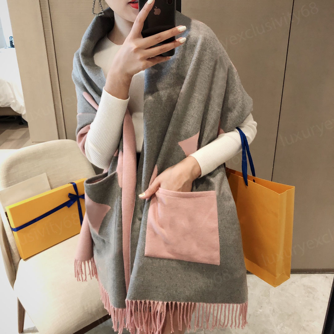 Designer Shawls cotton pocket scarf ladies noble wear bib letter embroidery color matching soft
Designer Shawls cotton pocket scarf ladies noble wear bib letter embroidery color matching soft