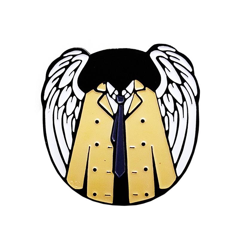 Pins, Brooches Supernatural TV Castiel Cartoon Pattern Unique Fashion Enamel Lapel Badge Brooch
Pins, Brooches Supernatural TV Castiel Cartoon Pattern Unique Fashion Enamel Lapel Badge Brooch