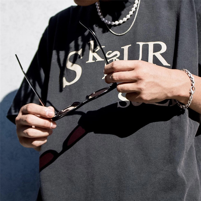21ss USA Europe Germany Vintage Logo Letter Print T shirt High Street Tee Spring Summer Skateboard Men Women Streetwear Tshirt, White;black
21ss USA Europe Germany Vintage Logo Letter Print T shirt High Street Tee Spring Summer Skateboard Men Women Streetwear Tshirt, White;black