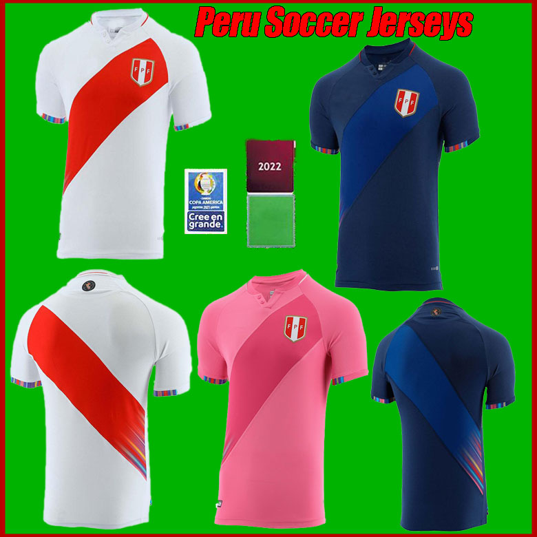 2021 2022 Perú camisetas de fútbol Copa American jerseys Home Away GUERRERO FARFAN CUEVA LAPADULA LORES Peru Soccer Jersey MEN Football Shirt, Blue
2021 2022 Perú camisetas de fútbol Copa American jerseys Home Away GUERRERO FARFAN CUEVA LAPADULA LORES Peru Soccer Jersey MEN Football Shirt, Blue
