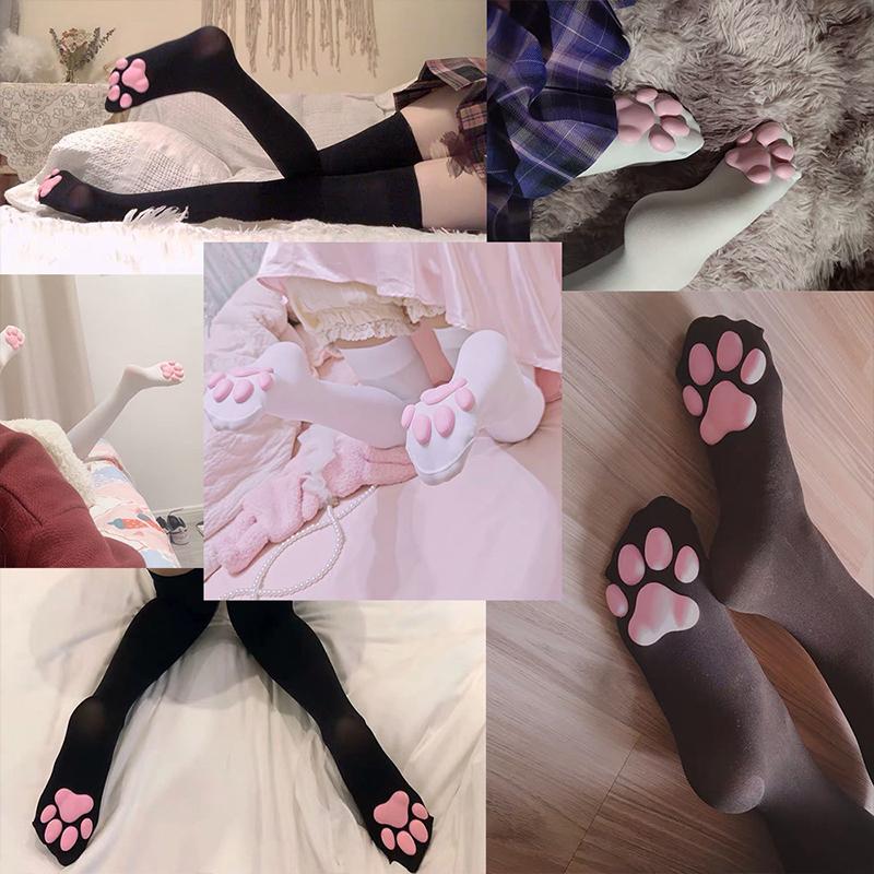 Socks & Hosiery Long Cat Pad Cotton Stockings For Women Girls Toe Beanies Pawpads Footprint Cute Over Knee Thigh Stocking, White
Socks & Hosiery Long Cat Pad Cotton Stockings For Women Girls Toe Beanies Pawpads Footprint Cute Over Knee Thigh Stocking, White