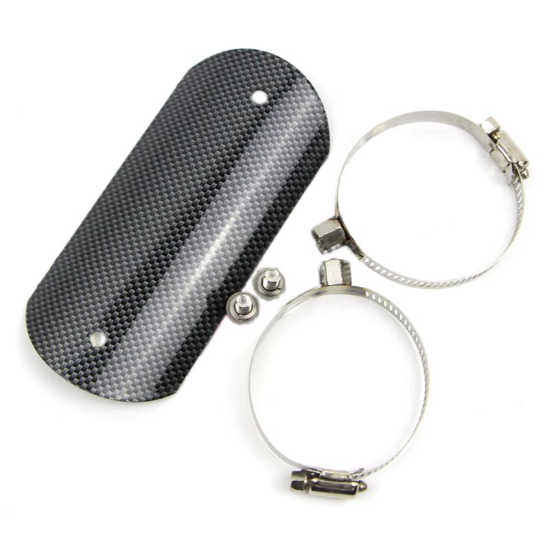 Motorcycle Exhaust System Middle Pipe Heat Shield Cover Muffler Protector Carbon Fiber Style
Motorcycle Exhaust System Middle Pipe Heat Shield Cover Muffler Protector Carbon Fiber Style