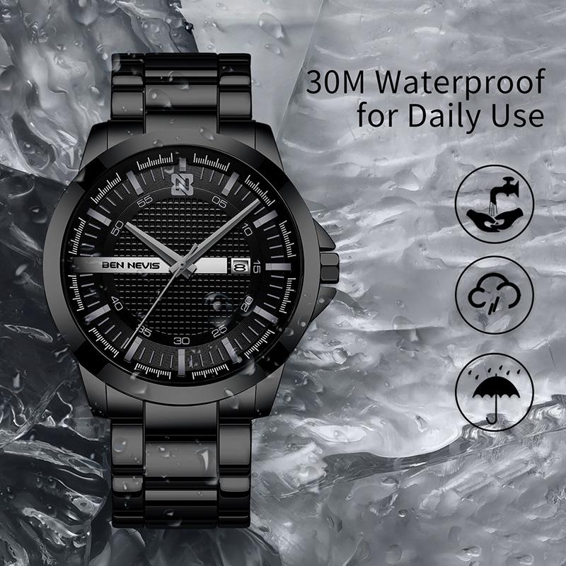 Wristwatches Top Brand Watches For Men Warterproof Sports Mens Watch Luxury Clock Male Business Quartz Wristwatch Fashion QW002, Silver
Wristwatches Top Brand Watches For Men Warterproof Sports Mens Watch Luxury Clock Male Business Quartz Wristwatch Fashion QW002, Silver
