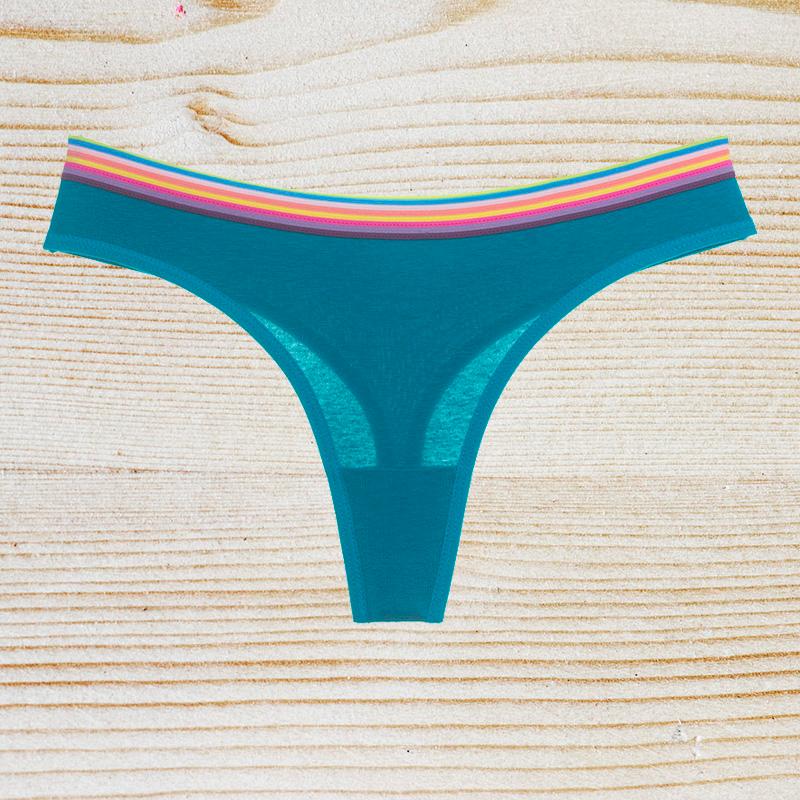 Women's Panties Underwear Thong Traceless Sexy Comfort Cotton Modal Rainbow Low Waist Seamless Fitness Candy Color, Black
Women's Panties Underwear Thong Traceless Sexy Comfort Cotton Modal Rainbow Low Waist Seamless Fitness Candy Color, Black
