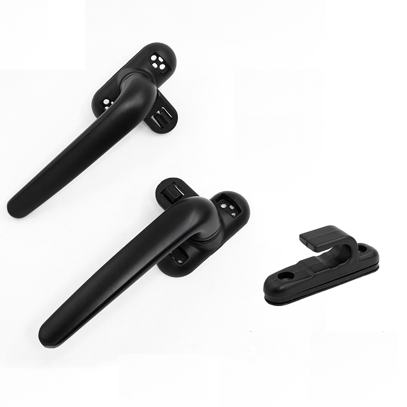 Aluminum Alloy Window Drive Knob Lock handle Plastic Steel Latch Sliding Door pull Furniture Bolt Hardware Part