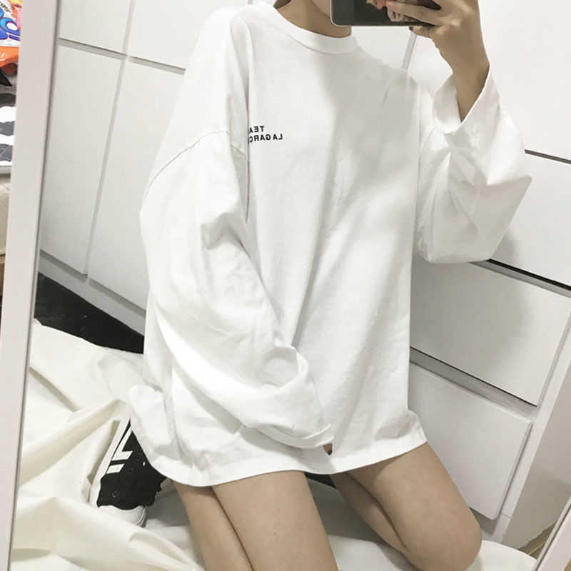 Harajuku Letter Printing spring Tops Fashion Casual Tees For Women Friends TV Show Shirt Gift T shirt 210601, Black
Harajuku Letter Printing spring Tops Fashion Casual Tees For Women Friends TV Show Shirt Gift T shirt 210601, Black