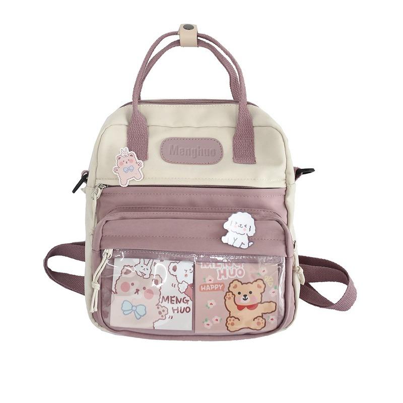 School Bags 2021Functional Bag For Teenagers Women Backpack Female Cute Transparent Jelly Backpacks Harajuku Kawaii Small Travel, C-3
School Bags 2021Functional Bag For Teenagers Women Backpack Female Cute Transparent Jelly Backpacks Harajuku Kawaii Small Travel, C-3
