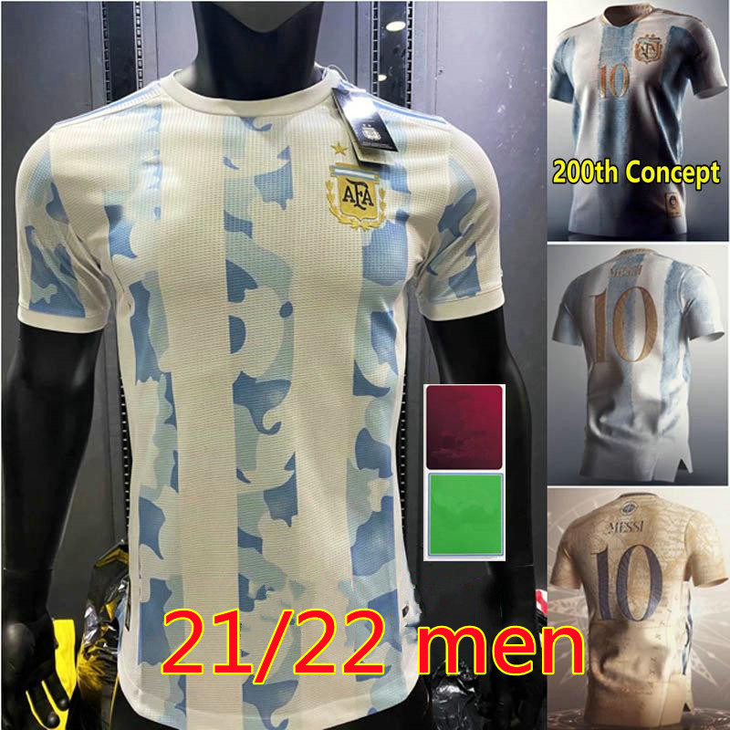 2021 2022 Argentina Player Version MESSI Soccer Jerseys DI MARIA HIGUAIN icardi DYBALA Football Shirt AGUERO LAUTARO maillot21 22 men home away camesita
2021 2022 Argentina Player Version MESSI Soccer Jerseys DI MARIA HIGUAIN icardi DYBALA Football Shirt AGUERO LAUTARO maillot21 22 men home away camesita