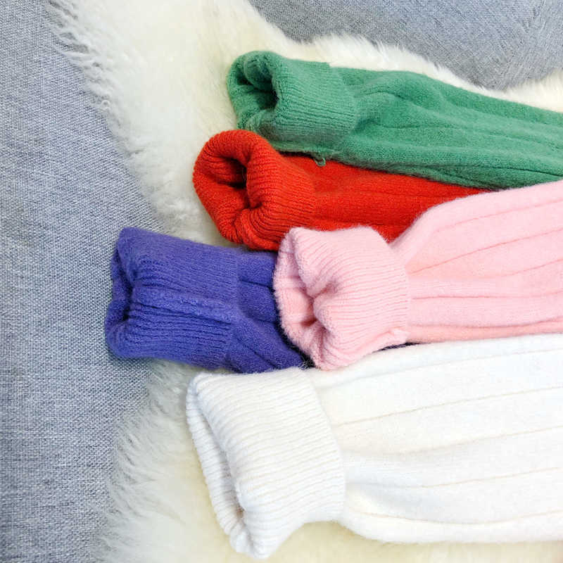 PEONFLY Basic Solid Color Knitted Pullover Loose Autumn Winter Pullover Female Sweater Long Sleeve Tops Pull Femme 211011Z