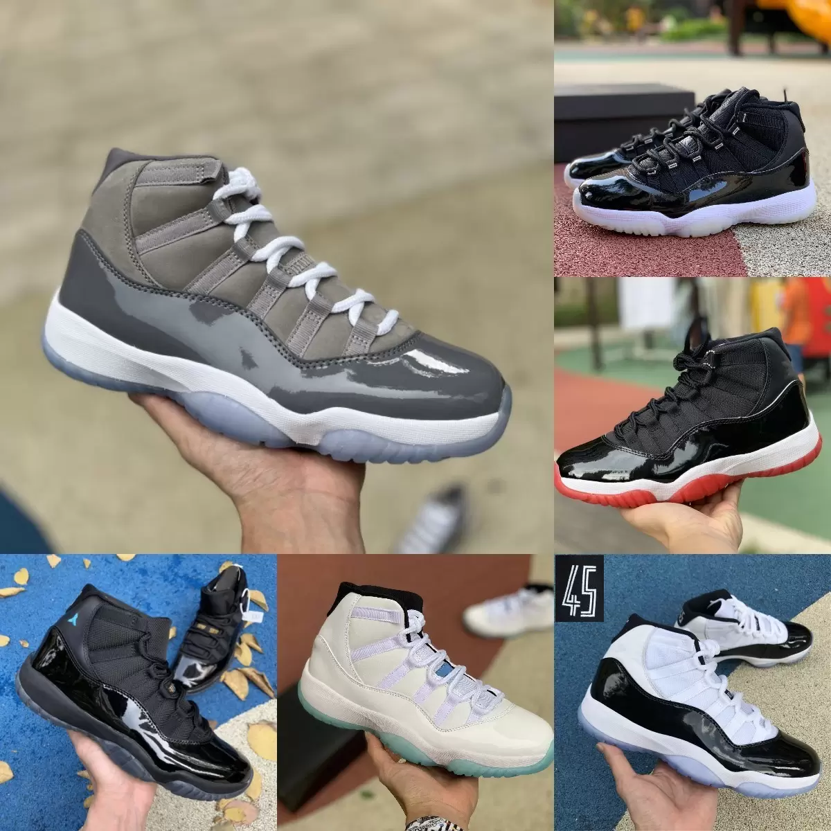 Jubilee Bred 11 11s High Basketball Shoes Jumpman COOL GREY Legend Blue 25th Anniversary Space Jam Gamma Blue Easter Concord 45 Low Columbia Designer Sneakers, Shoes (40)
Jubilee Bred 11 11s High Basketball Shoes Jumpman COOL GREY Legend Blue 25th Anniversary Space Jam Gamma Blue Easter Concord 45 Low Columbia Designer Sneakers, Shoes (40)
