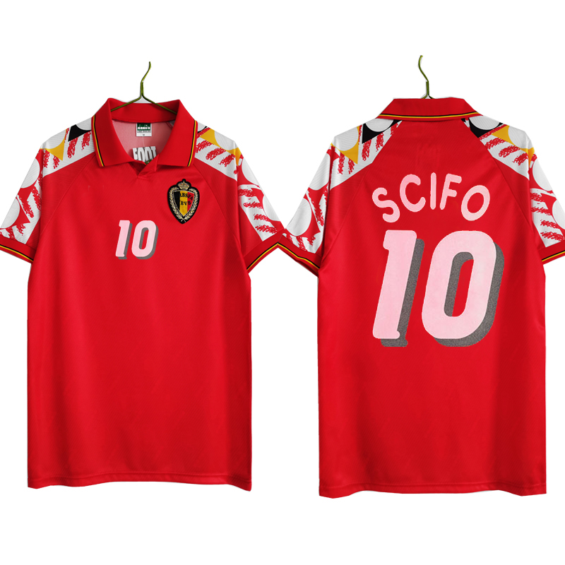 1994 beligum scifo vintage soccer jersey emmers g. de bilde old time football shirts, Black;yellow
1994 beligum scifo vintage soccer jersey emmers g. de bilde old time football shirts, Black;yellow