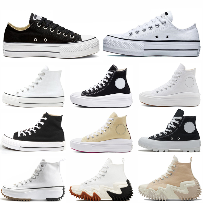 Classic Canvas men womens casual Shoes Sneaker platform shoe Triple Black White High Low Mens Women Sport Sneakers Size 36-39, Color 1
Classic Canvas men womens casual Shoes Sneaker platform shoe Triple Black White High Low Mens Women Sport Sneakers Size 36-39, Color 1