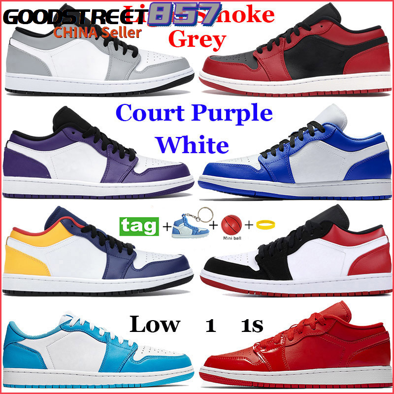 Mens Low 1 basketball shoes 1s Light Smoke Grey Court Purple White black chicago UNC Shadow game hyper roral toe women sneakers trainers, #42- tie-dye
Mens Low 1 basketball shoes 1s Light Smoke Grey Court Purple White black chicago UNC Shadow game hyper roral toe women sneakers trainers, #42- tie-dye