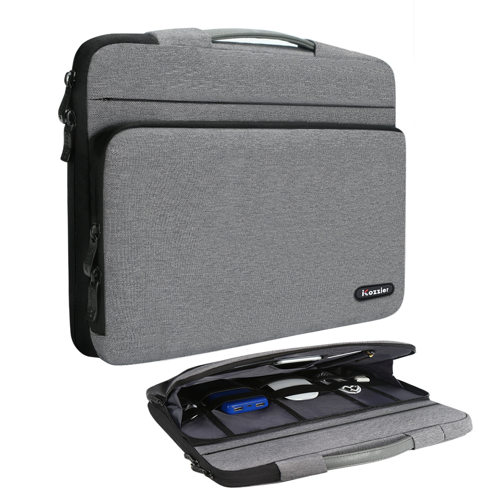 13-13.3 inch lapsleeve handbag with side organizer/electronic accessories storage lapbriefcase for ultrabook/notebook
13-13.3 inch lapsleeve handbag with side organizer/electronic accessories storage lapbriefcase for ultrabook/notebook