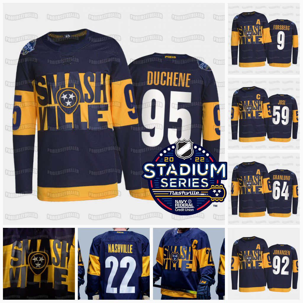 Nashville Predators Roman Josi 2022 Stadium Series Jersey Filip Forsberg Pekka Rinne Alexandre Carrier Matt Duchene Mikael Granlund Ryan Joh, Black;red
Nashville Predators Roman Josi 2022 Stadium Series Jersey Filip Forsberg Pekka Rinne Alexandre Carrier Matt Duchene Mikael Granlund Ryan Joh, Black;red